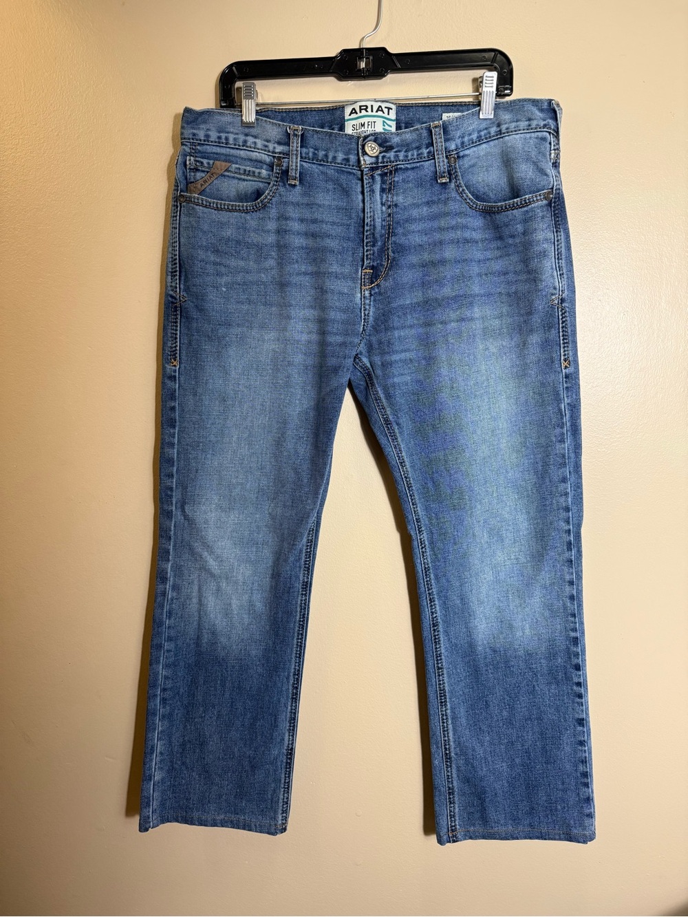 Ariat M7 Slim Straight Jeans 35x30 Fit 35x28 Fade Western